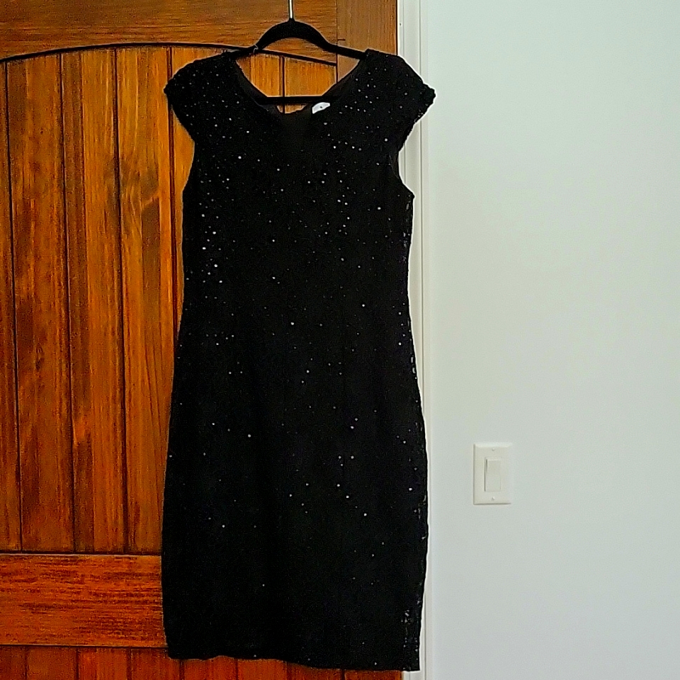Formal Dress Barn Black Lace